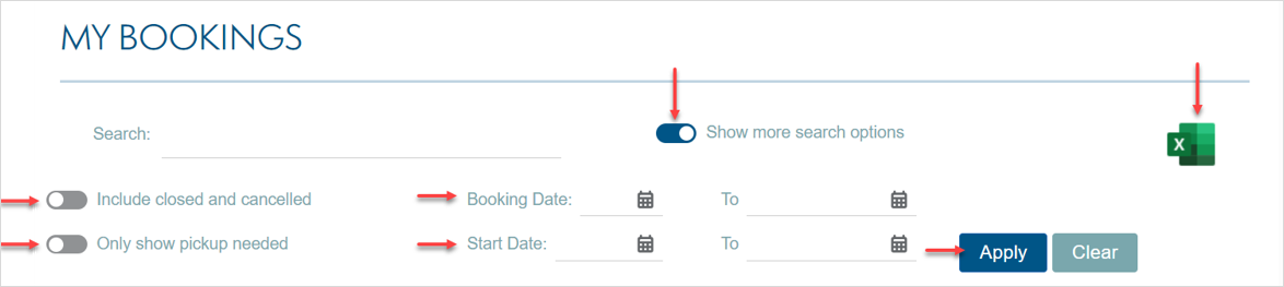 My Booking - Search Options.png