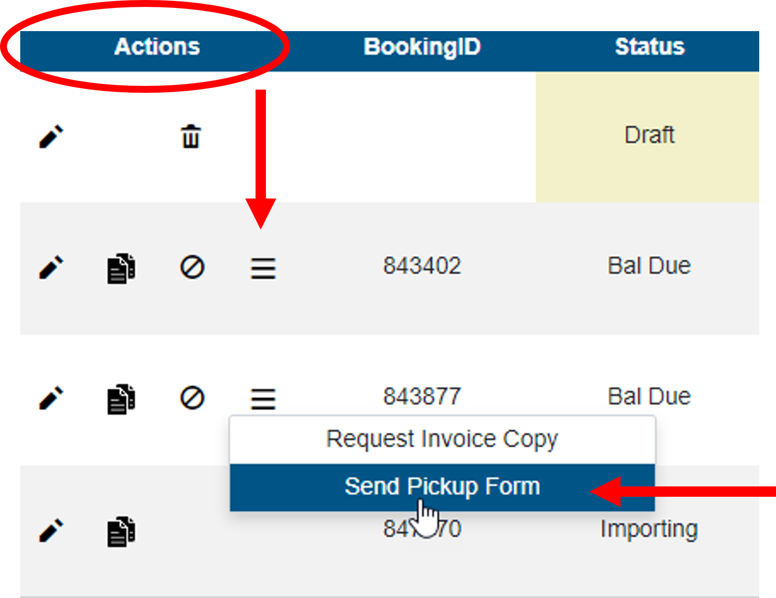 My Bookings - Action icons.png